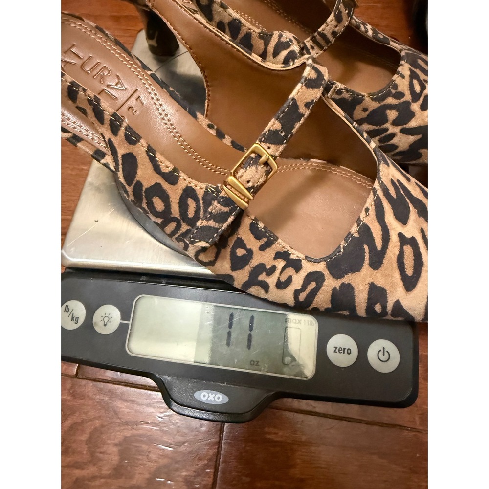 Naturalizer Banks Leopard Print Slingback Pumps Kitten Heel Mary Jane Womens 6.5 - Picture 6 of 6